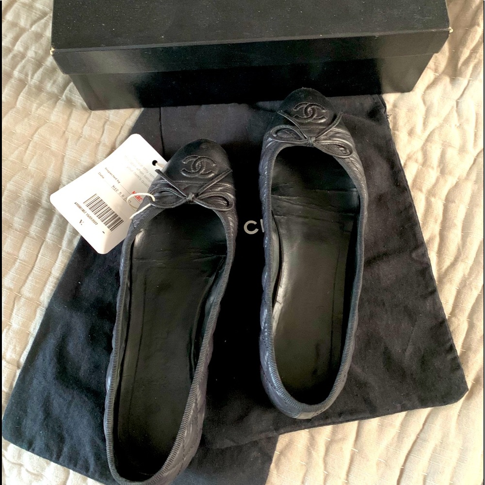 Chanel ballet flats